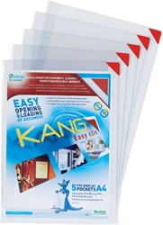 Presenteerhoes Tarifold 194770 Kang easy clic A4 zelfklevend