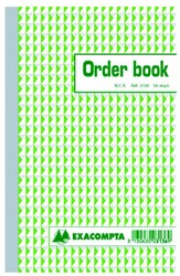 Orderboek Exacompta 210x135mm 50x2vel