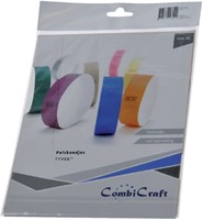 Polsband Combicraft Tyvek rood 100 stuks