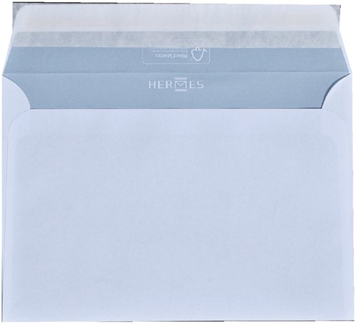 Envelop Hermes bank C6 114x162mm zelfklevend wit pak à 50 stuks-2