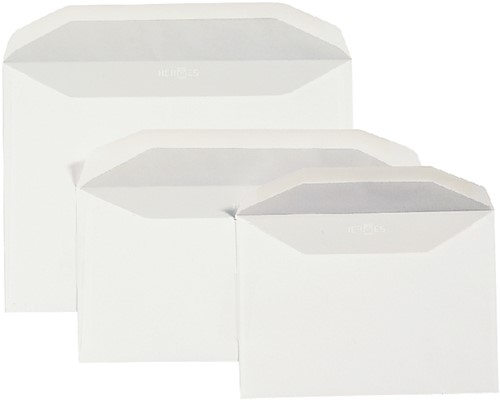 Envelop Quantore bank EA5/6 110x220mm zelfklevend wit 25 stuks-2
