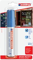 Krijtstift edding 4090 window schuin 4-15mm blauw blister à 1 stuk