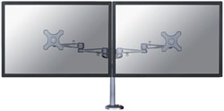 Monitorarm Neomounts D935DG 2x10-27 doorvoer zilvergrijs"