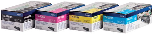Tonercartridge Brother TN-326C blauw-2