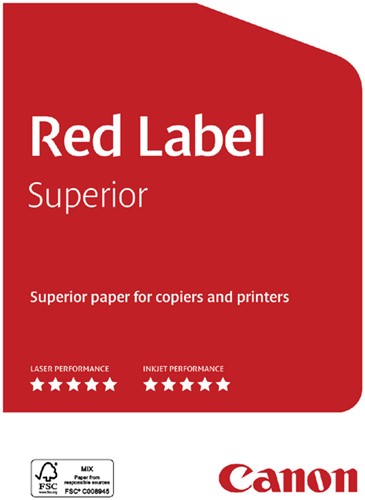 Kopieerpapier Canon Red Label Superior A4 80gr wit 500 vel-2