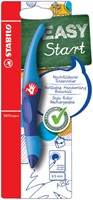 Rollerpen STABILO Easyoriginal rechtshandig licht/donkerblauw blister
