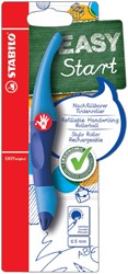 Rollerpen STABILO Easyoriginal rechtshandig licht/donkerblauw blister