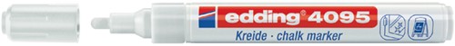 Krijtstift edding 4095 rond 2-3mm wit blister à 1 stuk-3