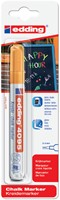 Krijtstift edding 4095 rond blauw 2-3mm  blister-2