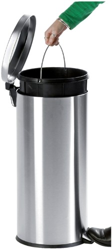 Pedaalemmer V-part 20 liter mat rvs-2