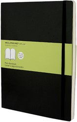 Moleskine Notitieboek XL 190x250mm blanco soft cover zwart 1 STUK