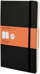 Moleskine Notitieboek large 130x210mm lijn soft cover zwart 1 STUK