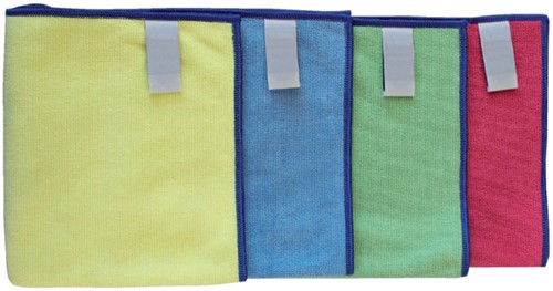Microvezeldoek Primesource professional 38x38cm groen pak à 10 stuks-2