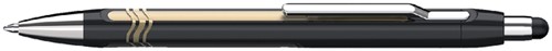 Balpen Schneider stylus Epsilon Touch 0.6mm zwart/goud
