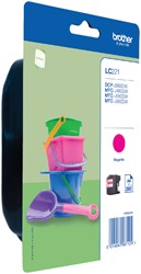 Inktcartridge Brother LC-221 rood