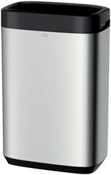 Afvalbak Tork B1 Image Line exclusief deksel 50 liter zilver 460011