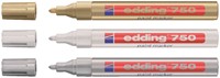 Viltstift edding 750 lakmarker rond goud 2-4mm-2