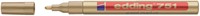 Viltstift edding 751 lakmarker rond 1-2mm goud blister à 1 stuk-2
