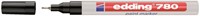 Viltstift edding 780 lakmarker rond zwart 0.8mm