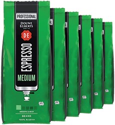 Koffie Douwe Egberts espresso bonen medium roast 1kg
