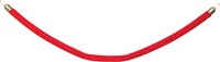 Afzetkoord Securit 150cm rood met goudkleurige knop-3