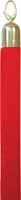 Afzetkoord Securit 150cm rood met goudkleurige knop