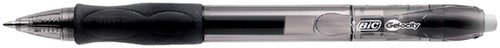 Gelschrijver Bic Gelocity zwart medium