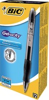 Gelschrijver Bic Gelocity zwart medium-3