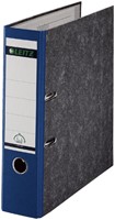 Ordner Leitz A4 80mm blauw gewolkt