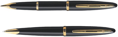 Balpen Waterman Carene Sea black GT medium-2