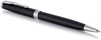 Balpen Parker Sonnet matte black lacquer CT medium-2