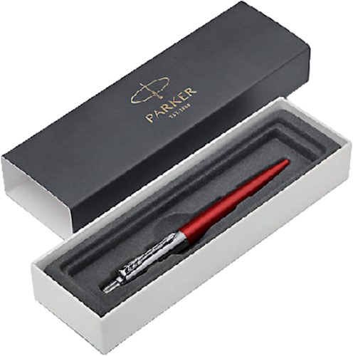 Balpen Parker Jotter Kensington red CT medium-3