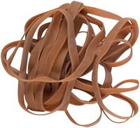 Elastiek Standard Rubber Bands 38 150x2.5mm 500gr 530 stuks bruin