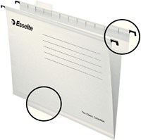 Hangmap Esselte Classic A4 V-bodem wit