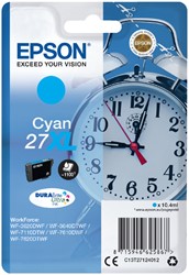 Inktcartridge Epson 27XL T2712 blauw HC
