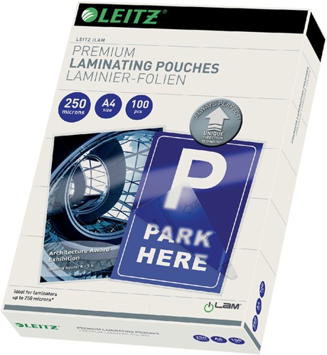 Lamineerhoes Leitz ILAM A4 2x250micron 100stuks