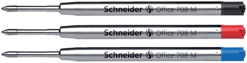 Balpenvulling Schneider 7083 Jumbo tbv Parker 0.4mm blauw-2