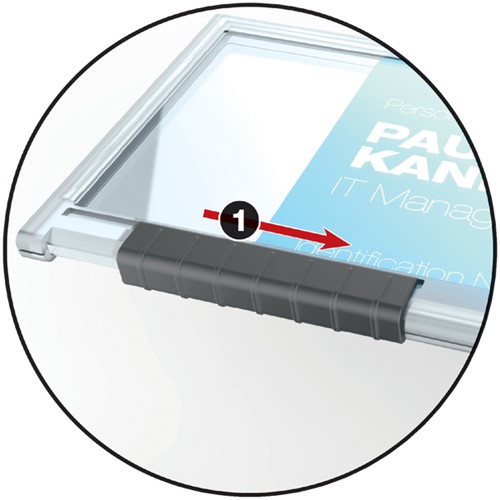 Badge Durable 8922 Pushbox mono-2