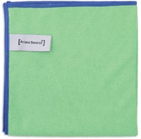 Microvezeldoek Primesource professional 38x38cm groen pak à 10 stuks