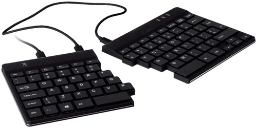 Ergonomisch toetsenbord R-Go Tools Split Qwerty zwart
