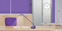 Wandklok Unilux Magnet Ø30,5cm lichtgrijs/wit-2