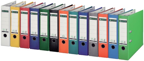 Ordner Leitz A4 80mm PP oranje-2