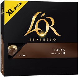 Koffiecups L'Or espresso Forza 20st