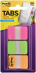 Indextabs 3M Post-it 686 25x38mm strong assorti