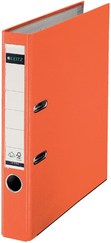 Ordner Leitz 1015 180° 52mm PP A4 oranje