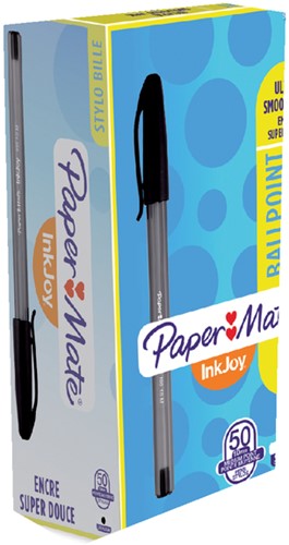 Balpen Paper Mate Inkjoy 100 zwart medium-2
