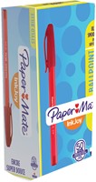 Balpen Paper Mate Inkjoy 100 rood medium-2
