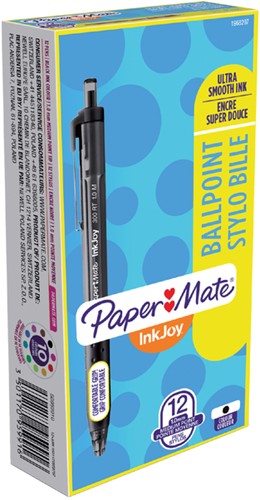 Balpen Paper Mate Inkjoy 300RT zwart medium-2