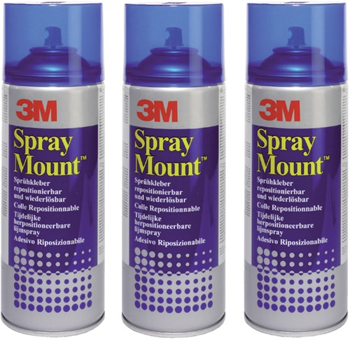 Lijm 3M Spraymount spuitbus 400ml-2