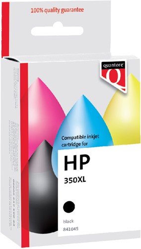 Inktcartridge Quantore alternatief tbv HP CB336EE 350XL zwart